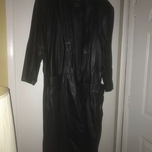 Men’s leather coat